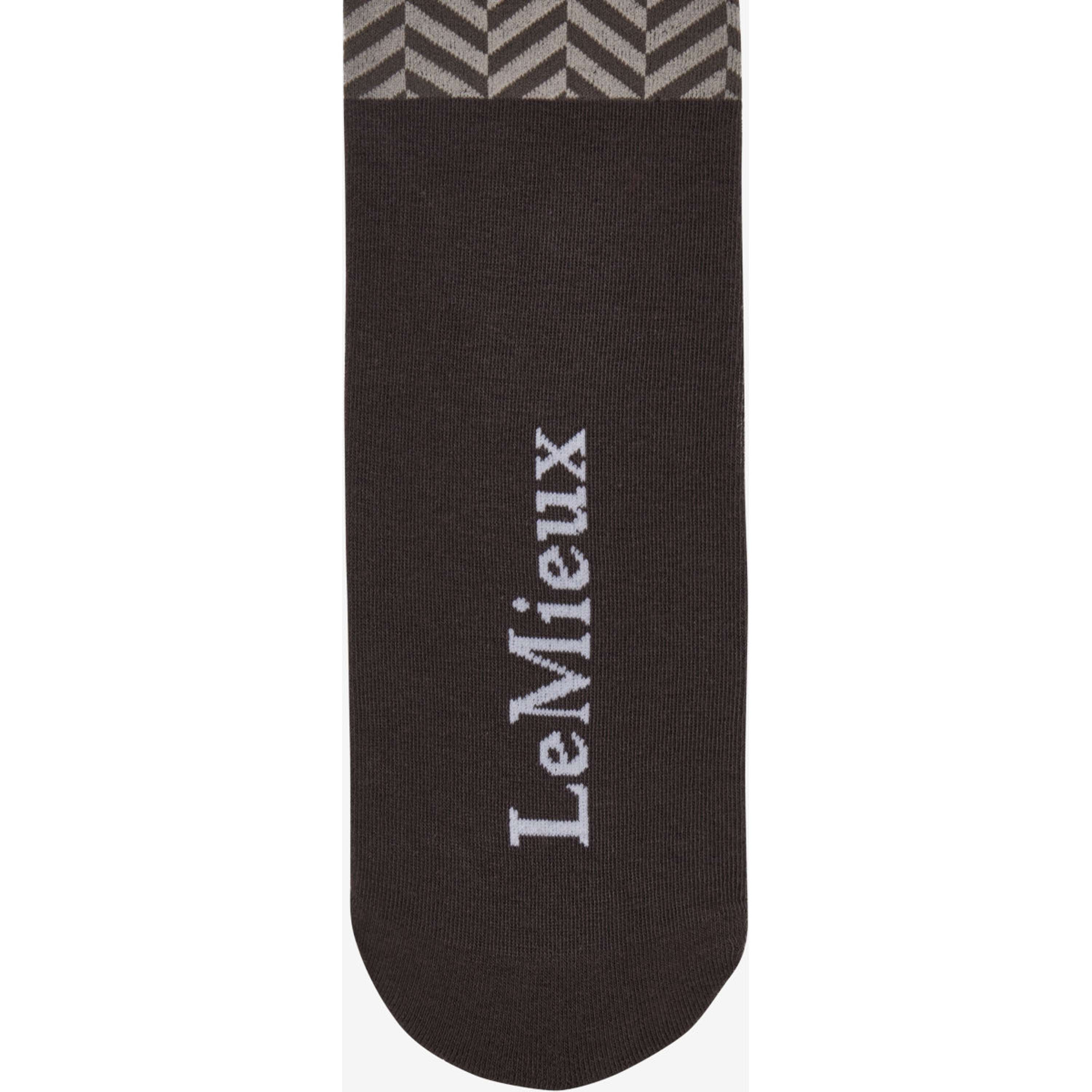 LeMieux Rijsokken Heritage Footsie Cocoa