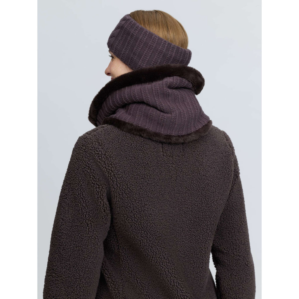 LeMieux Nekwarmer Heritage Knitted Cocoa