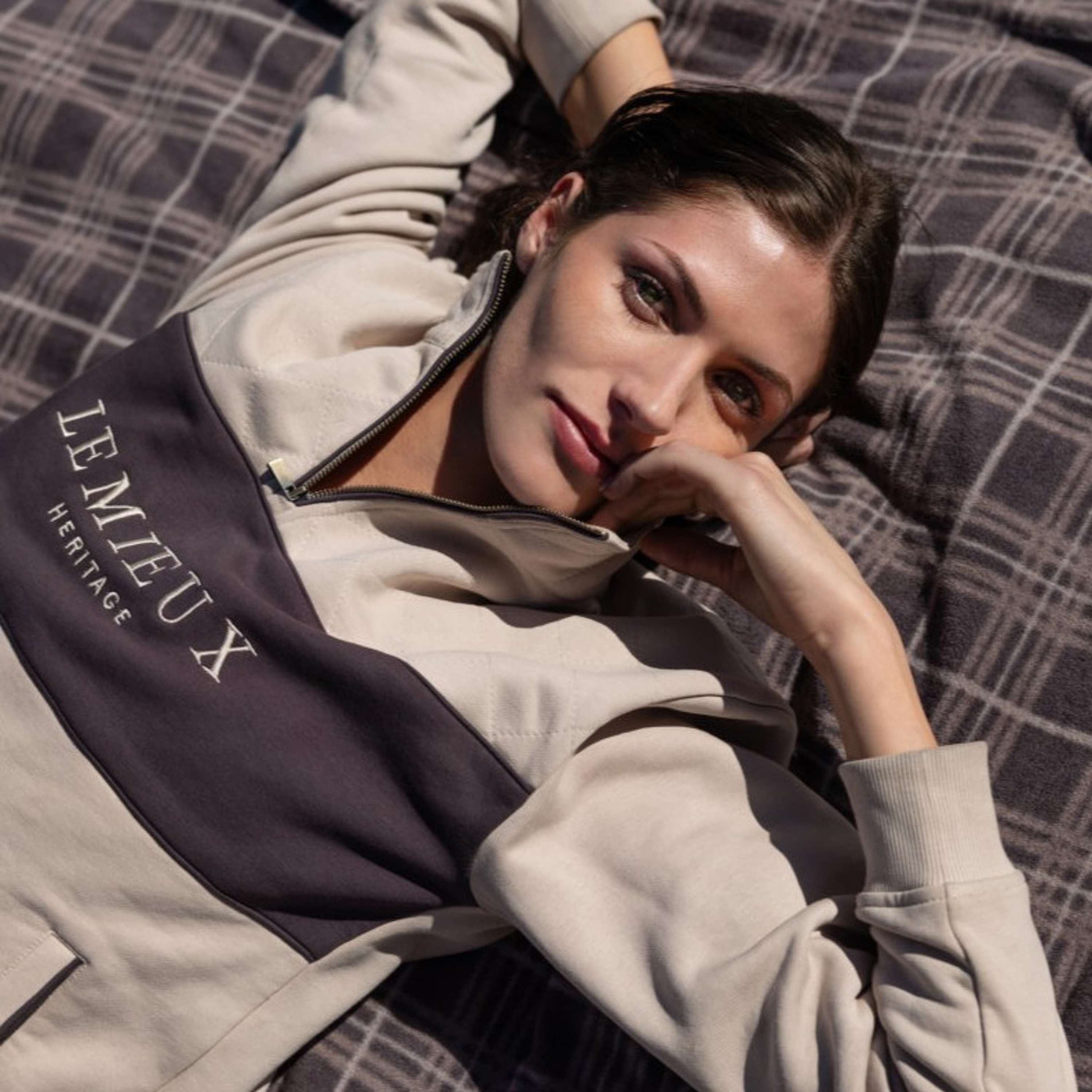 LeMieux Trui Heritage Quarter Zip Stone