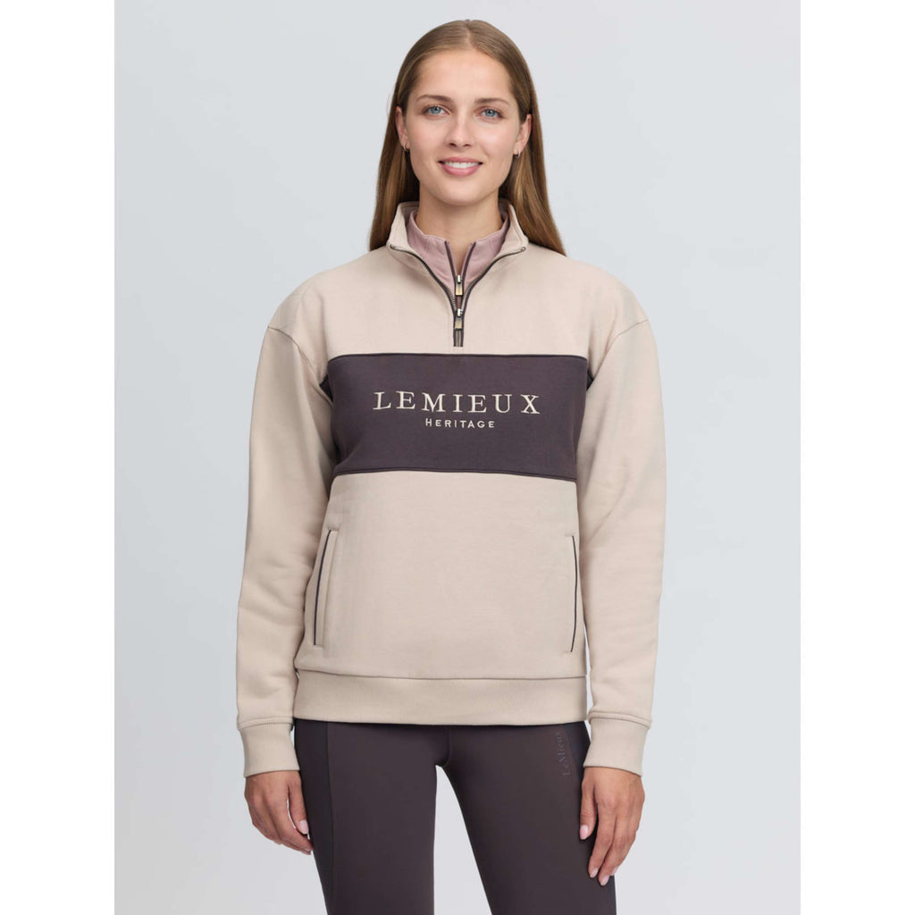 LeMieux Trui Heritage Quarter Zip Stone