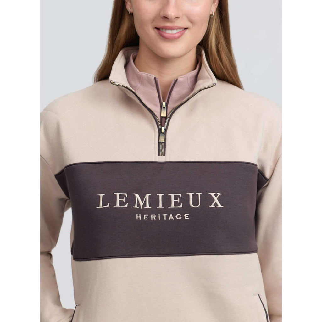 LeMieux Trui Heritage Quarter Zip Stone