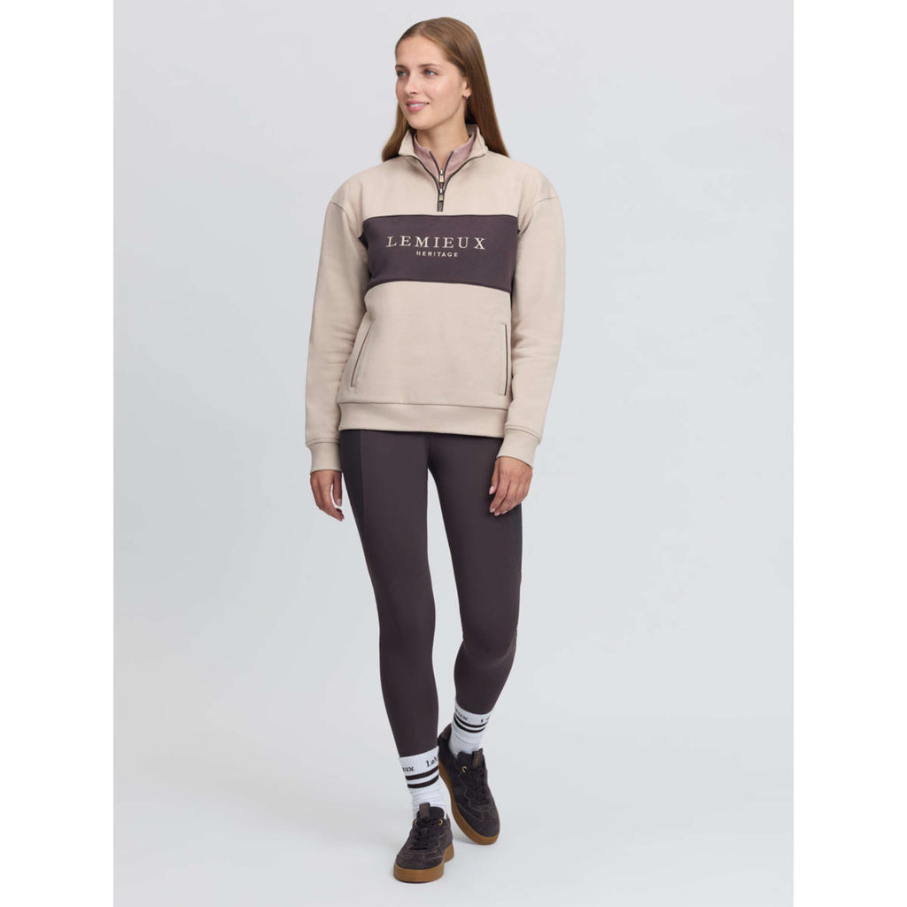 LeMieux Trui Heritage Quarter Zip Stone
