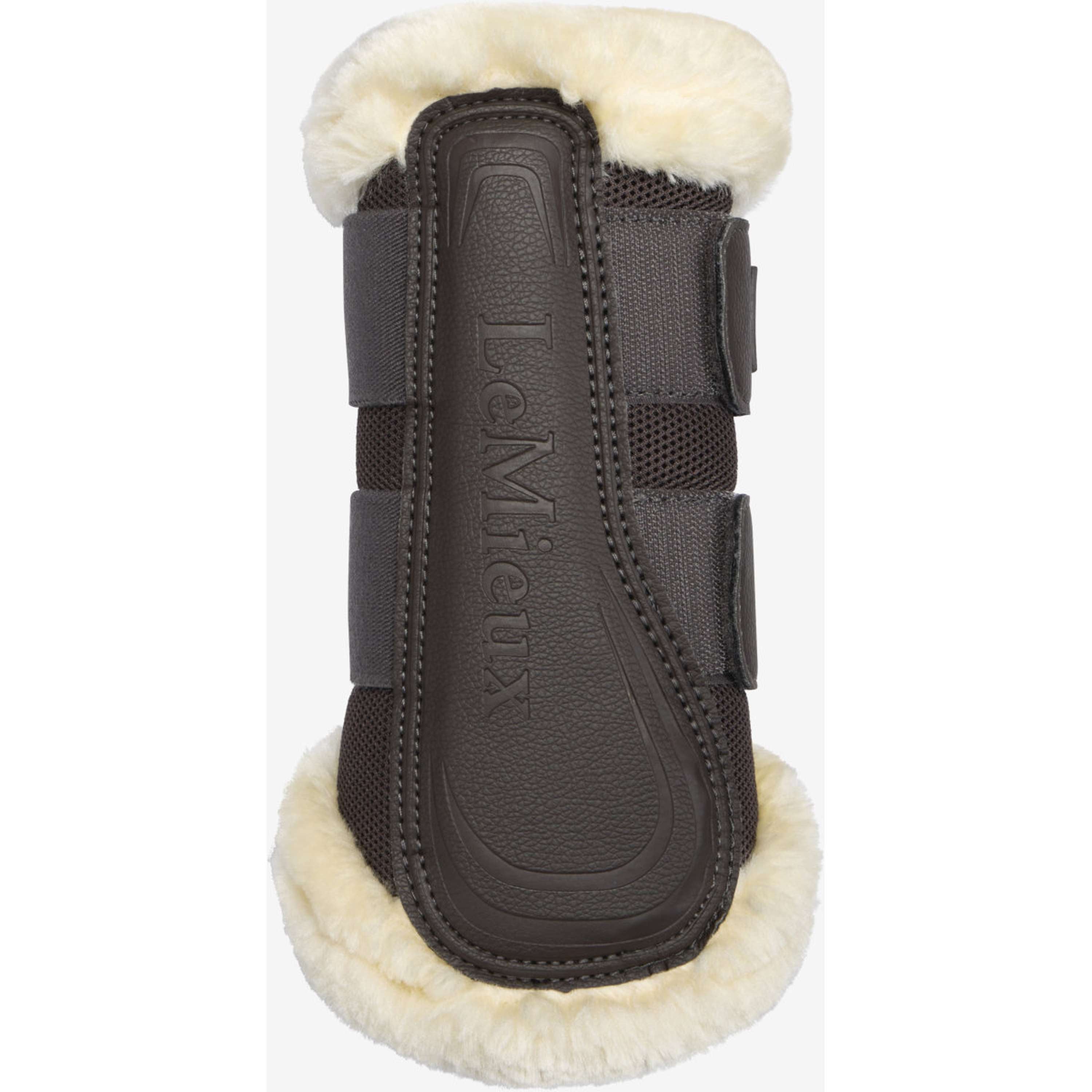 LeMieux Beenbeschermers Heritage Fleece Edged Cocoa