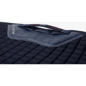 LeMieux Zadeldekje Prosport Plain Square D-Ring Dressuur Navy