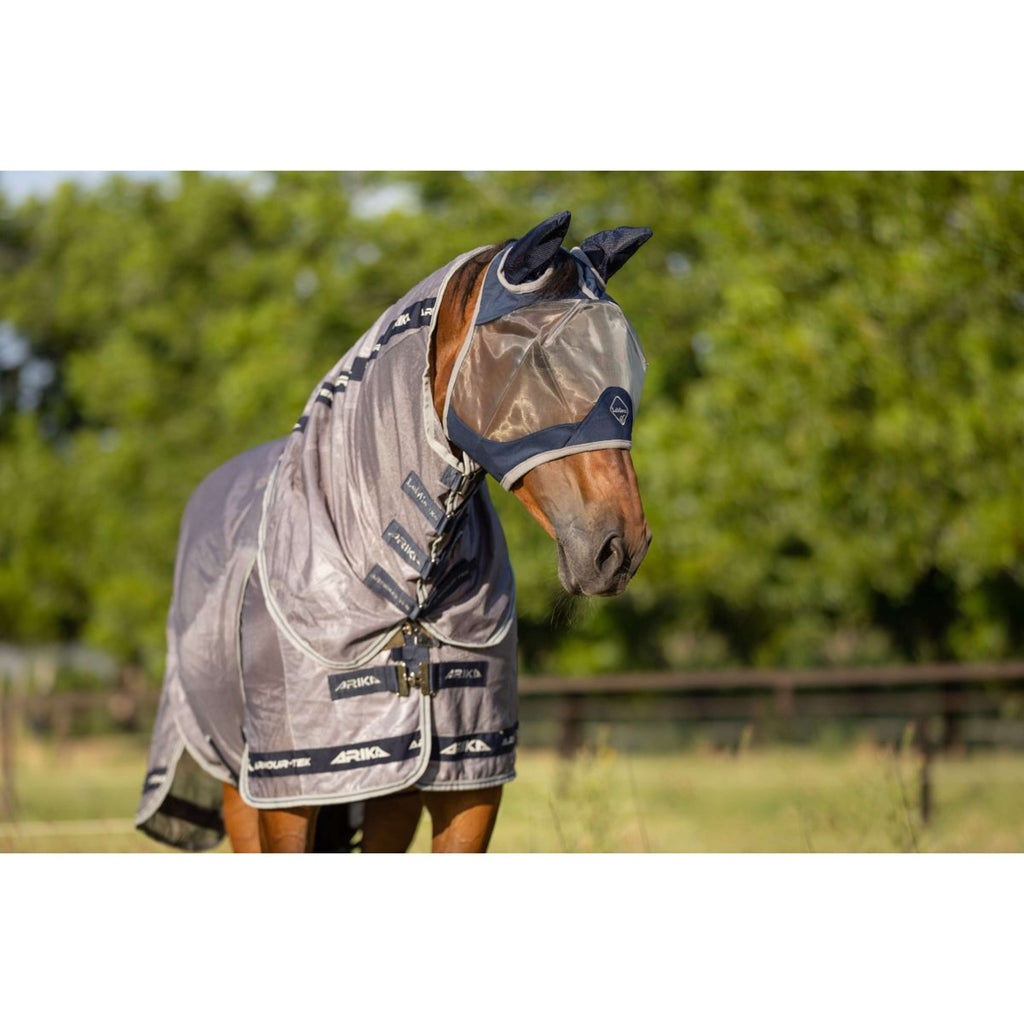 LeMieux Vliegenmasker Amour Shield Pro met Oren Navy