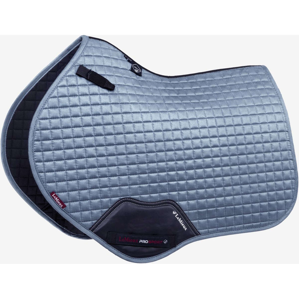LeMieux Zadeldekje Suede Square Close Contact Ice Blue