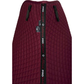 LeMieux Zadeldekje Cotton Square Close Contact Burgundy
