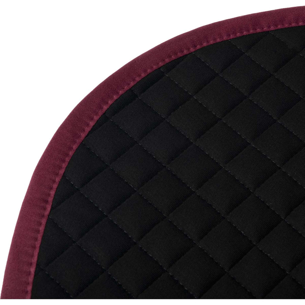 LeMieux Zadeldekje Cotton Square Close Contact Burgundy