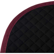 LeMieux Zadeldekje Cotton Square Close Contact Burgundy