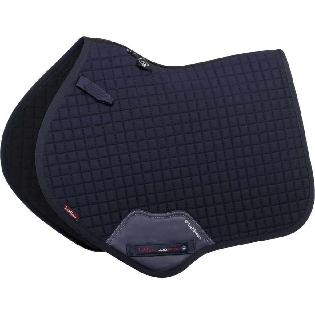 LeMieux Zadeldekje Cotton Square Close Contact Navy