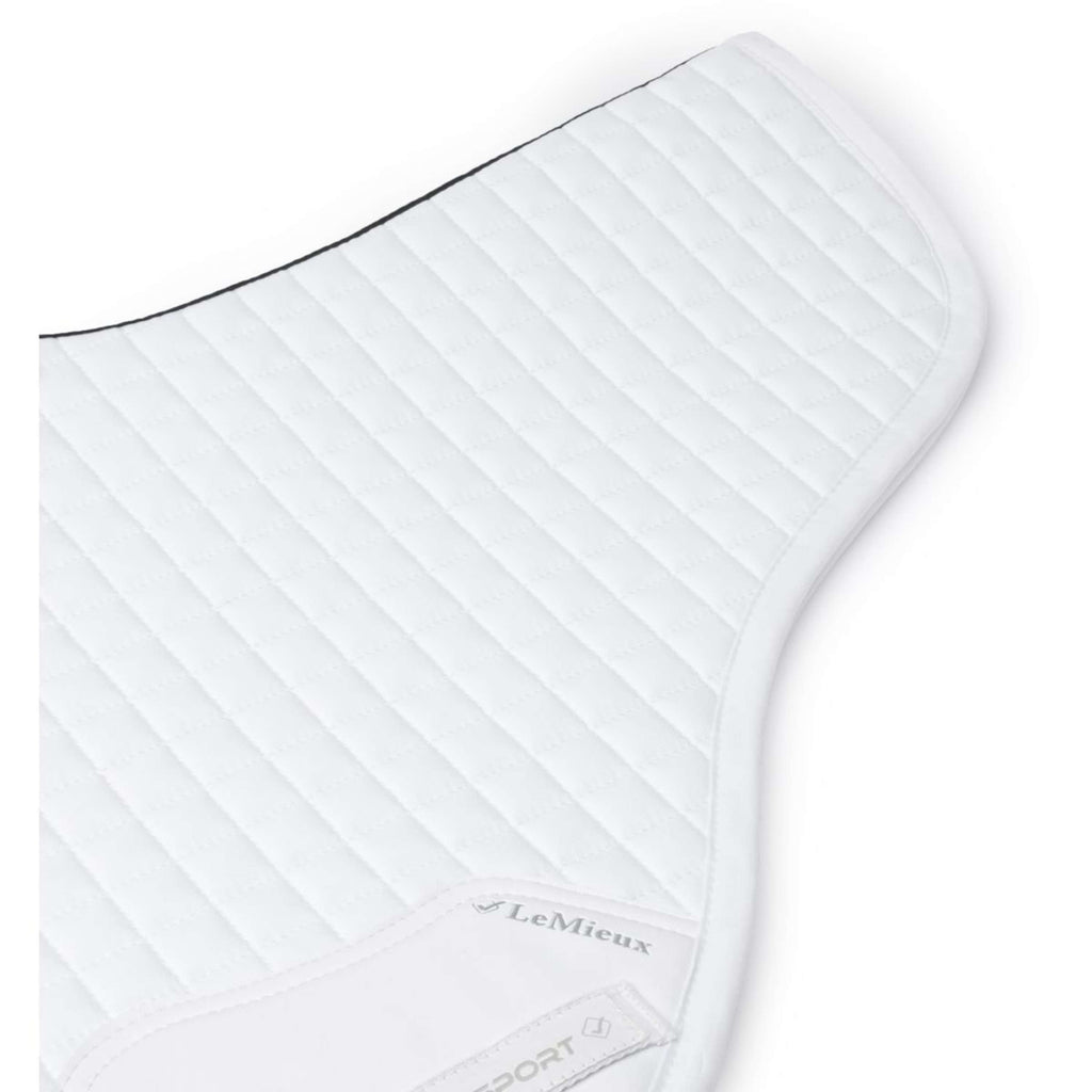 LeMieux Zadeldekje Cotton Half Square Close Contact Wit