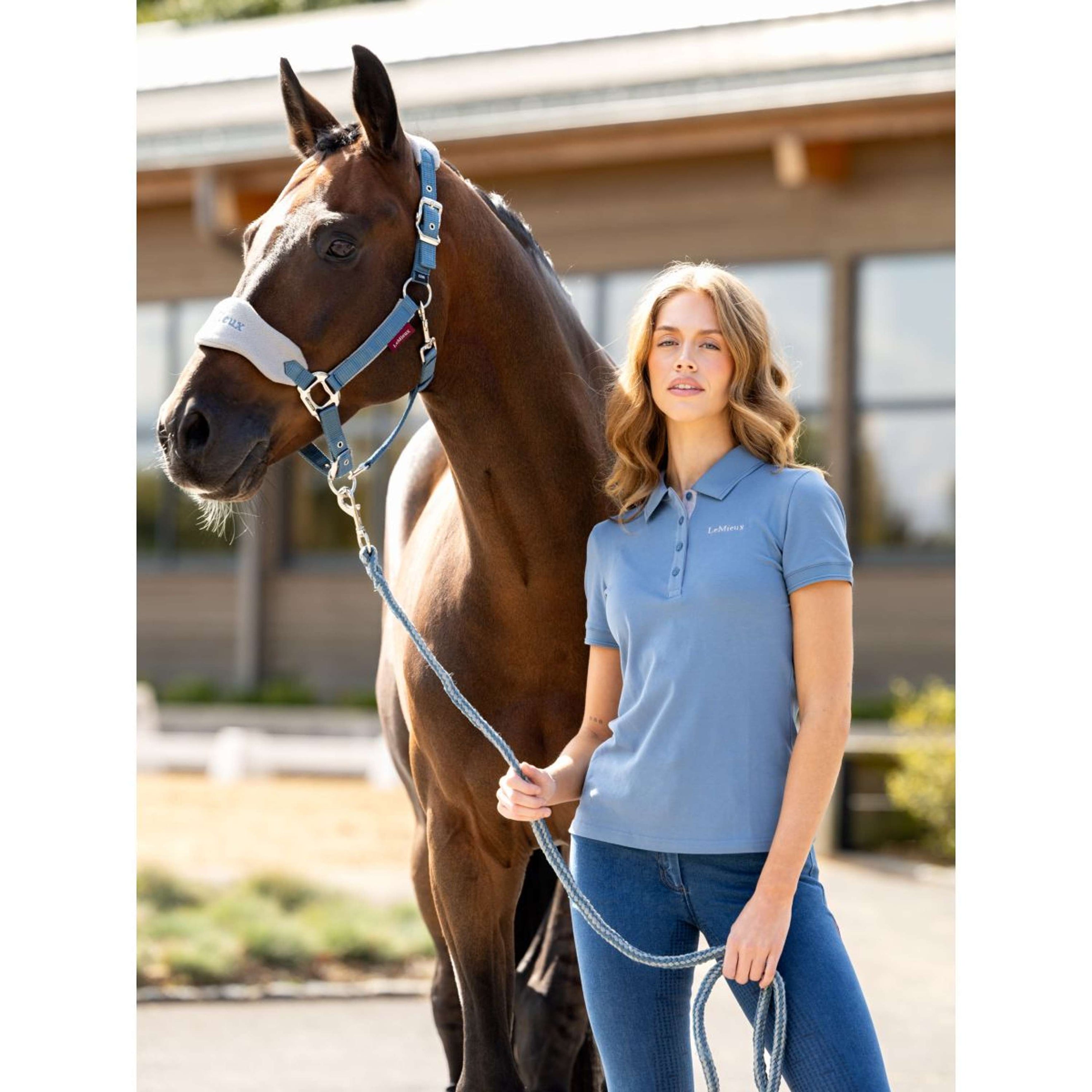 LeMieux Halsterset Vogue Ice Blue LeMieux Halsterset Vogue Ice Blue