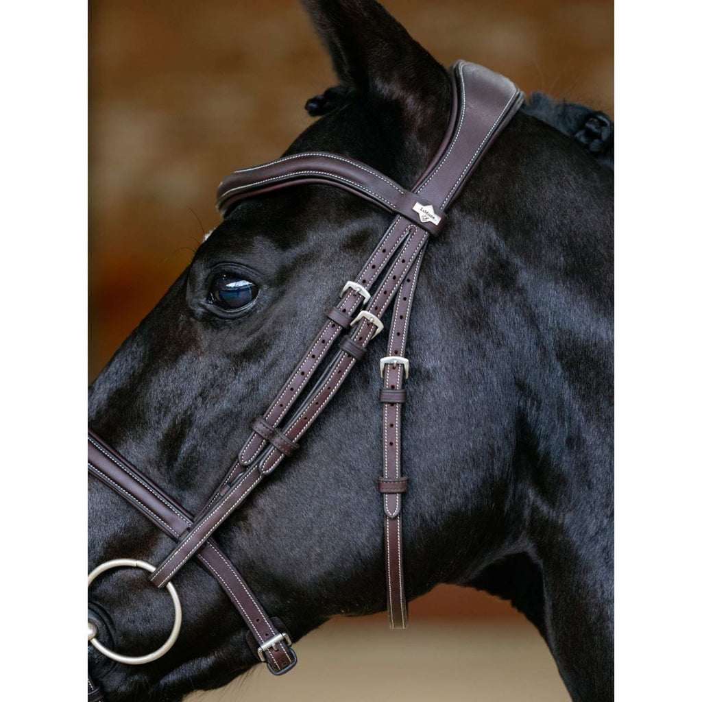 LeMieux Hoofdstel Kudos Contour Flash Bruin