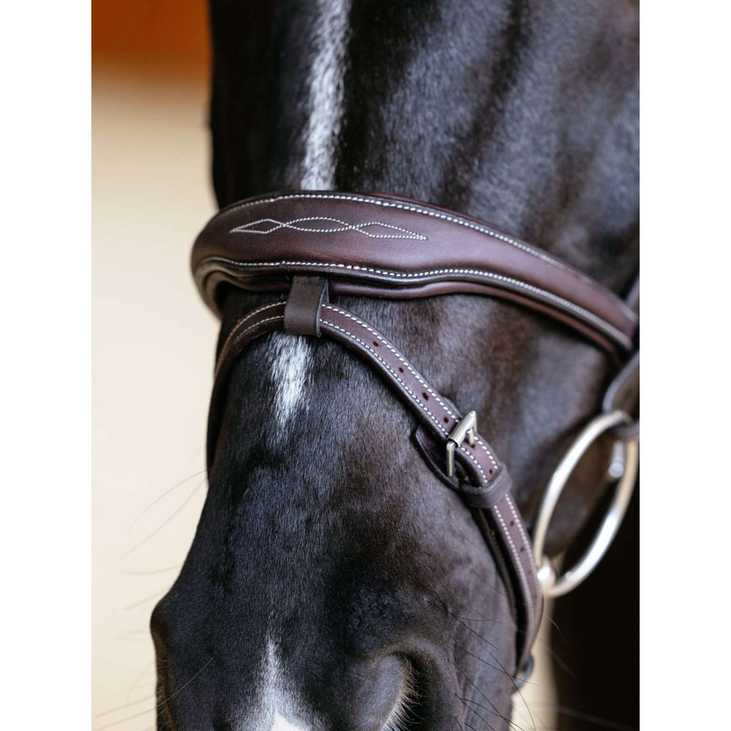 LeMieux Hoofdstel Kudos Contour Flash Bruin