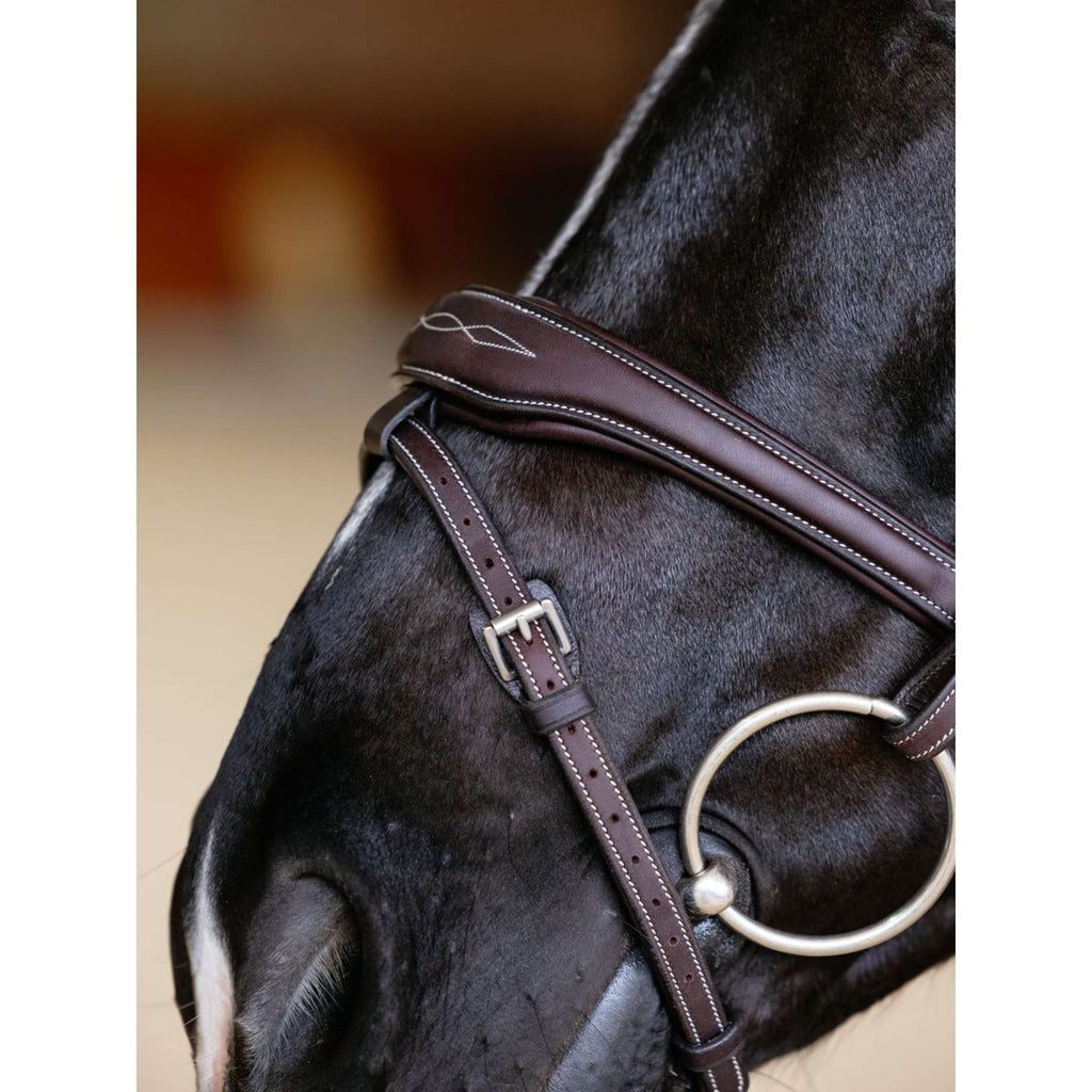 LeMieux Hoofdstel Kudos Contour Flash Bruin