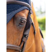 LeMieux Oogkleppen Leather Havana