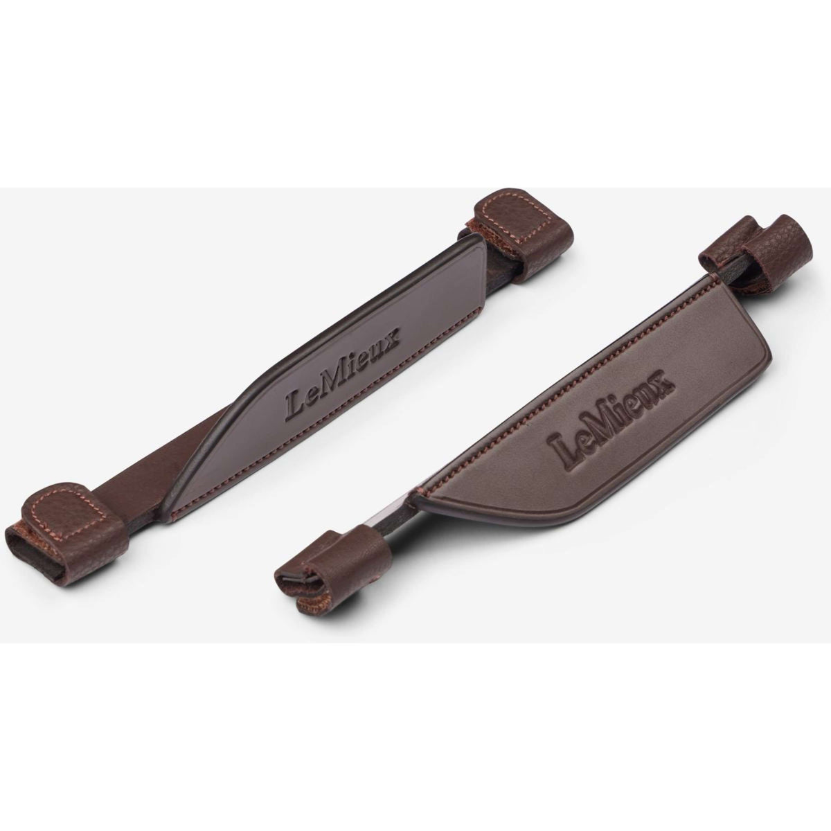 LeMieux Oogkleppen Leather Havana