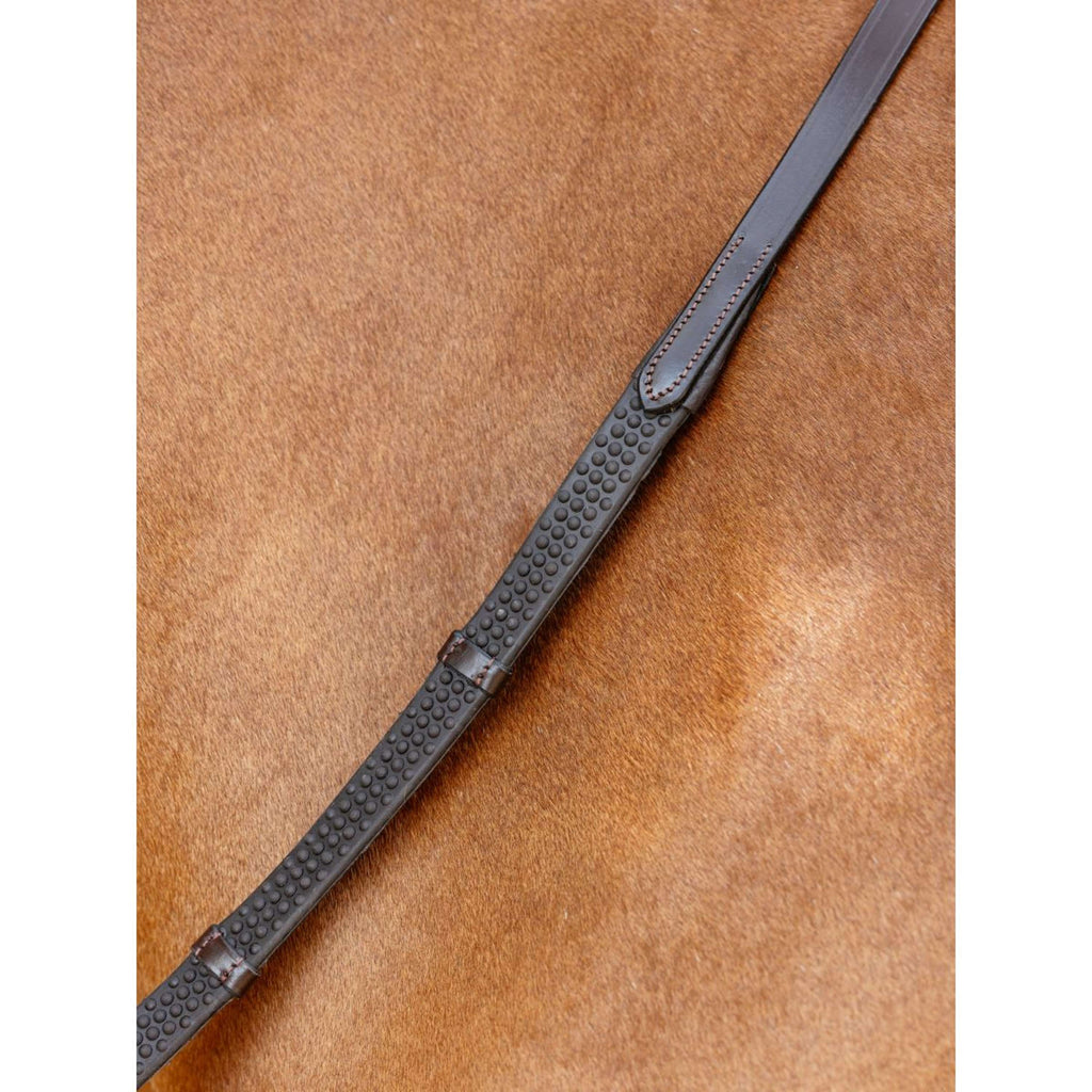 LeMieux Teugels Soft Rubber with Stoppers Havana/Silver