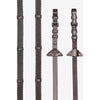 LeMieux Teugels Soft Rubber with Stoppers Havana/Silver