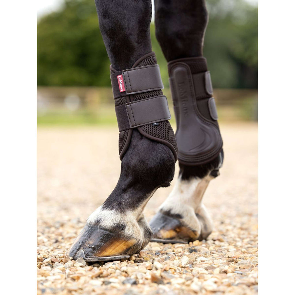 LeMieux Beenbeschermers Mesh Brushing New Bruin