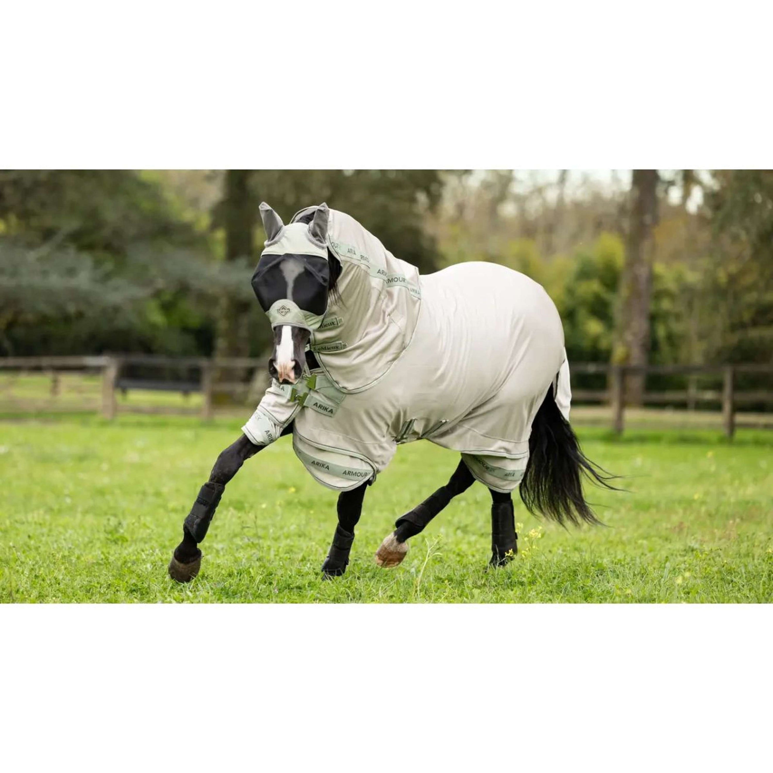 LeMieux Vliegendeken Arika Armour-Tek SS25 Stone/Fern LeMieux Vliegendeken Arika Armour-Tek SS25 Stone/Fern