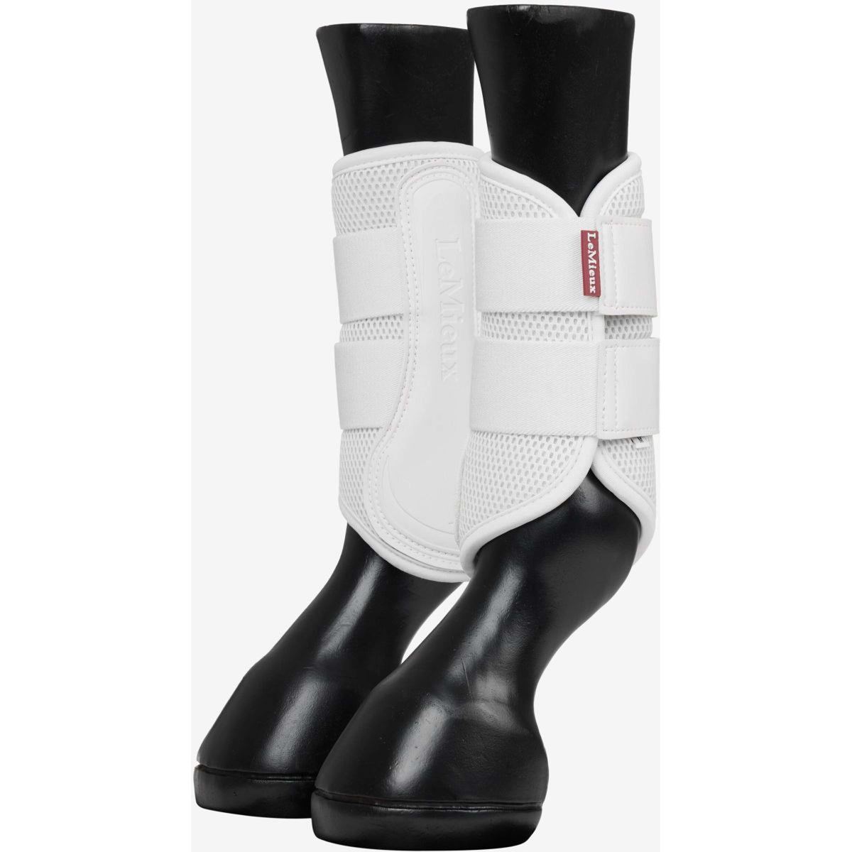 LeMieux Beenbeschermers Mesh Brushing New Wit