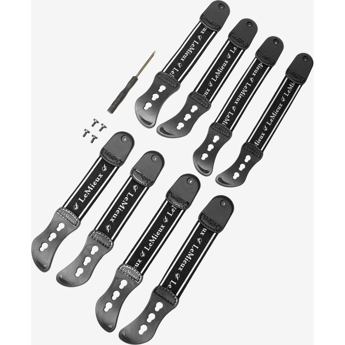 LeMieux Reserve Sluiting EXO Flex Kogelbeschermers Zwart