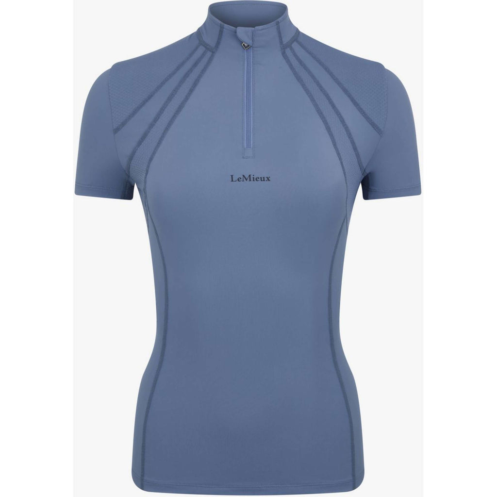 LeMieux Baselayer Mia Mesh Korte Mouwen Ijsblauw