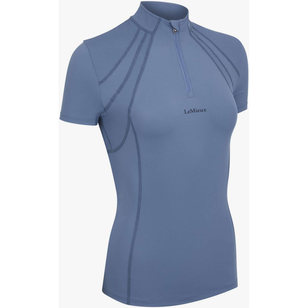 LeMieux Baselayer Mia Mesh Korte Mouwen Ijsblauw