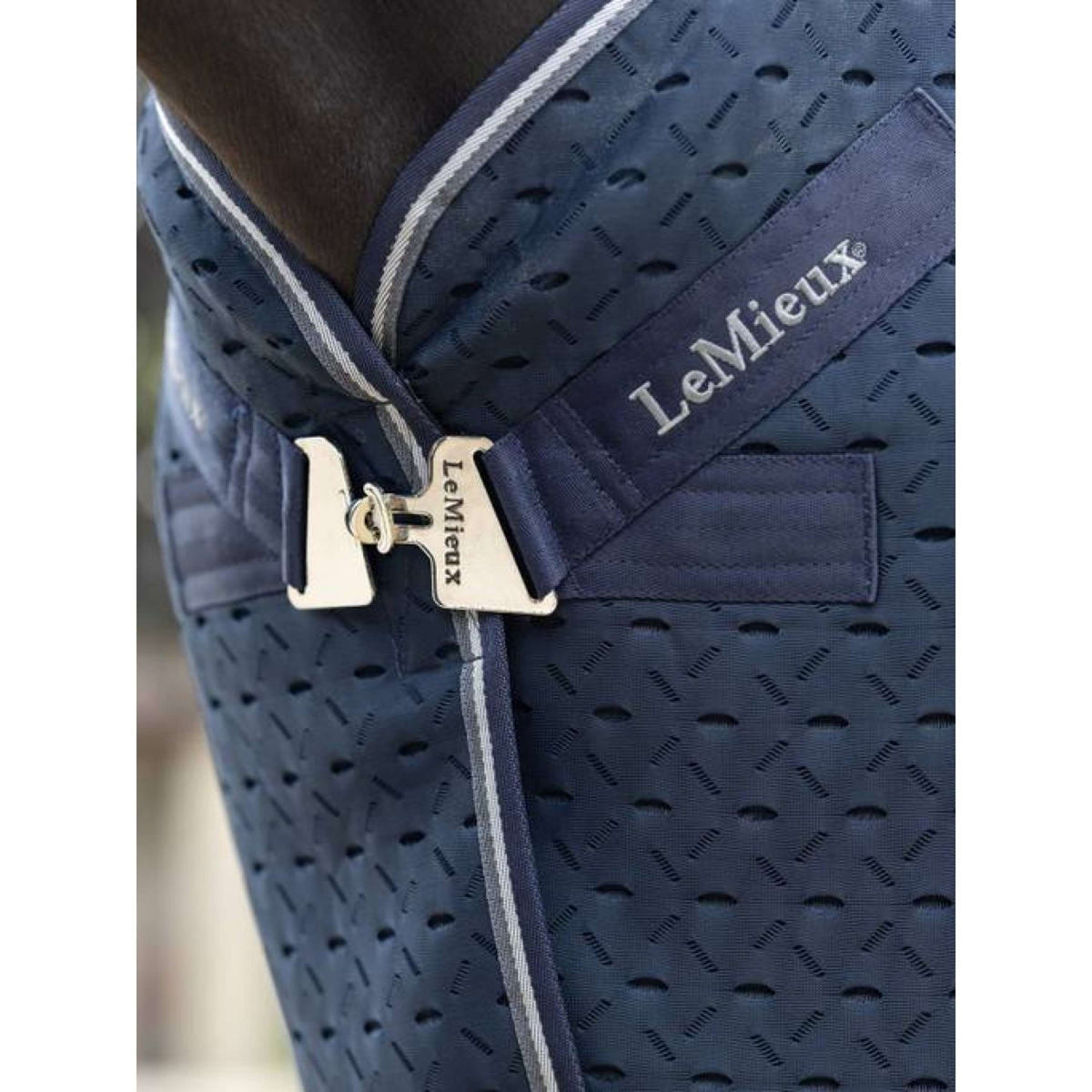 LeMieux Fleecedeken Kudos 3D Mesh Navy