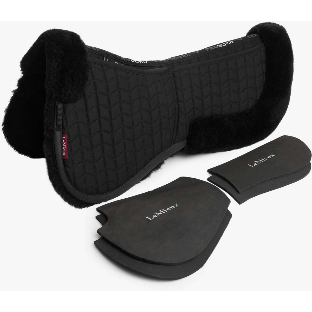 LeMieux Zadelonderlegger ProLambs Pro-Sorb Zwart/Zwart