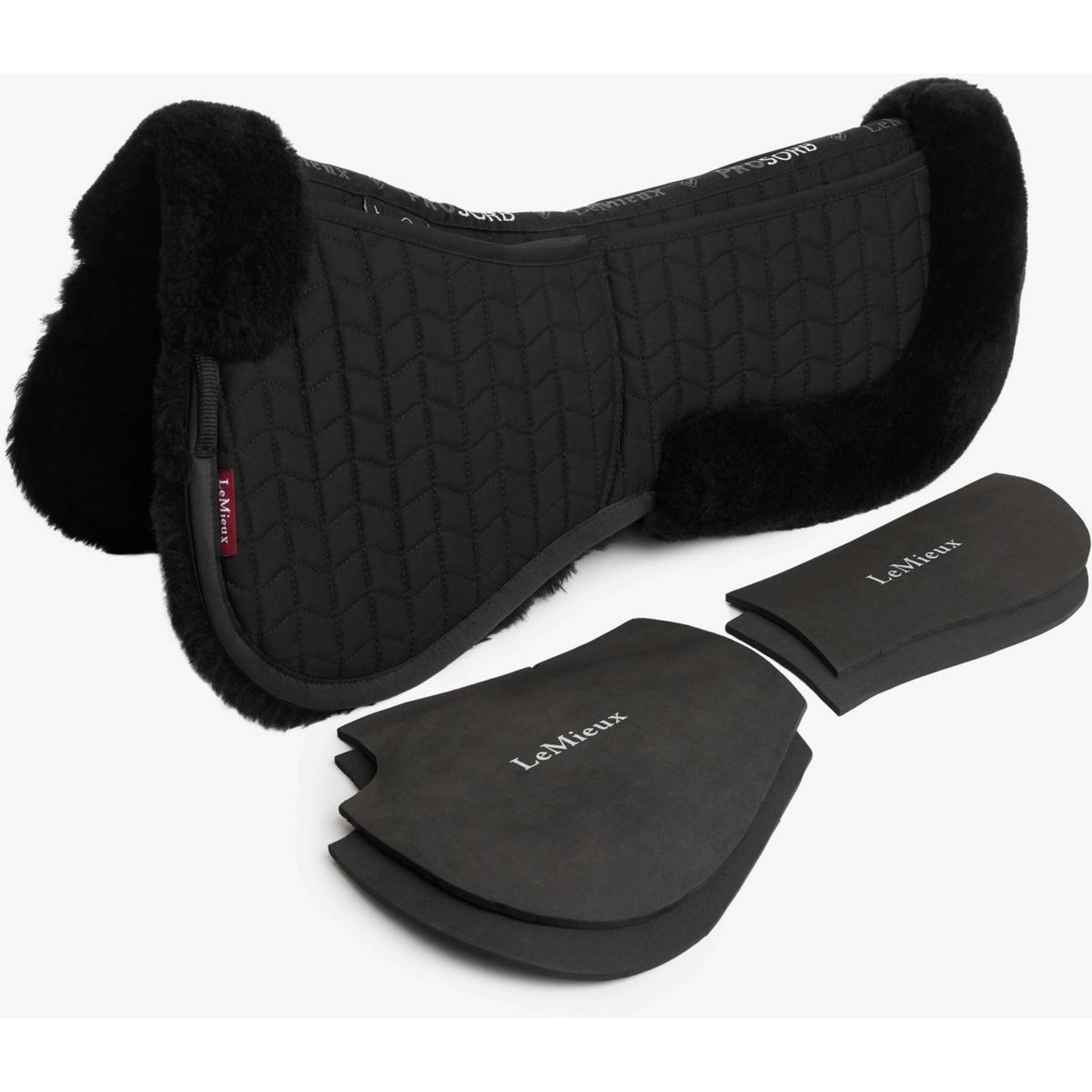 LeMieux Zadelonderlegger ProLambs Pro-Sorb Zwart/Zwart