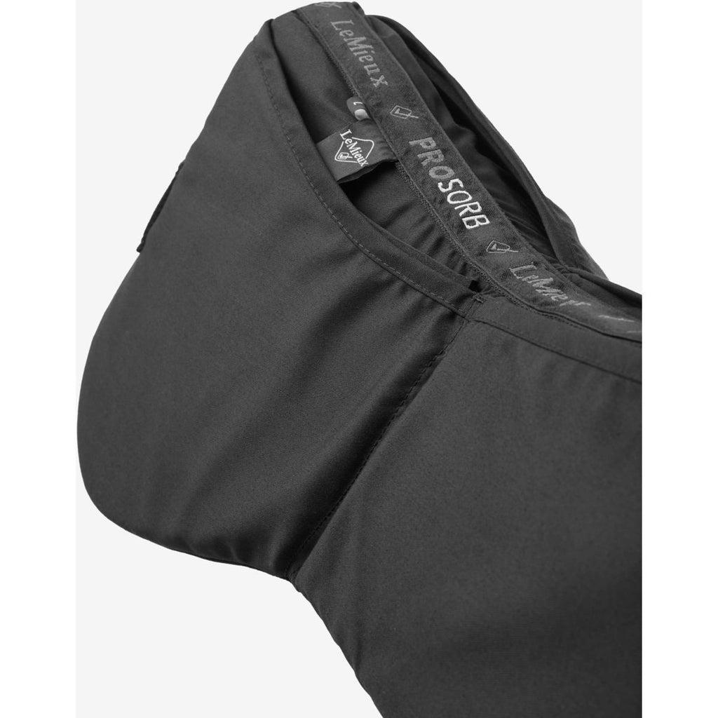 LeMieux Zadelonderlegger Pro-Sorb Plain Zwart