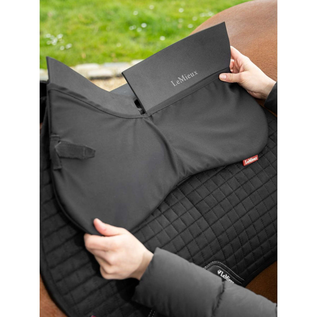 LeMieux Zadelonderlegger Pro-Sorb Plain Zwart