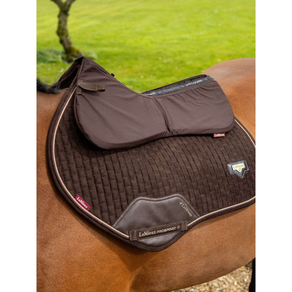 LeMieux Zadelonderlegger Pro-Sorb Plain Bruin