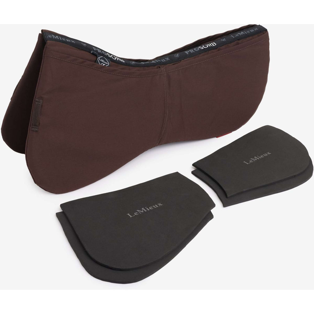 LeMieux Zadelonderlegger Pro-Sorb Plain Bruin