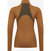 LeMieux Base Layer Young Rider Mia Mesh Ginger