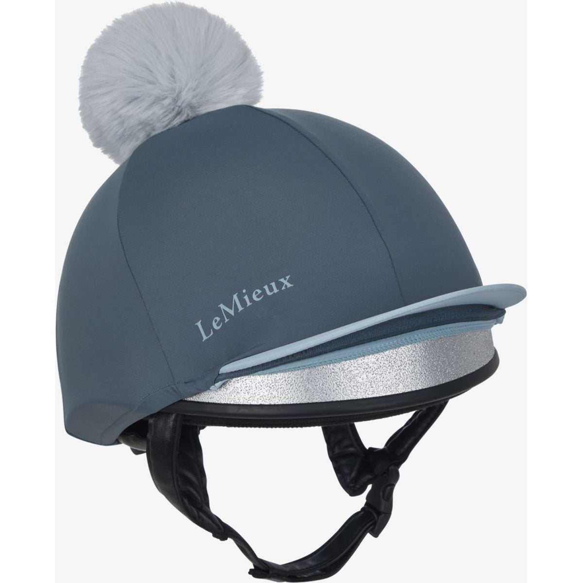 LeMieux Cap Cover Pom Petrol