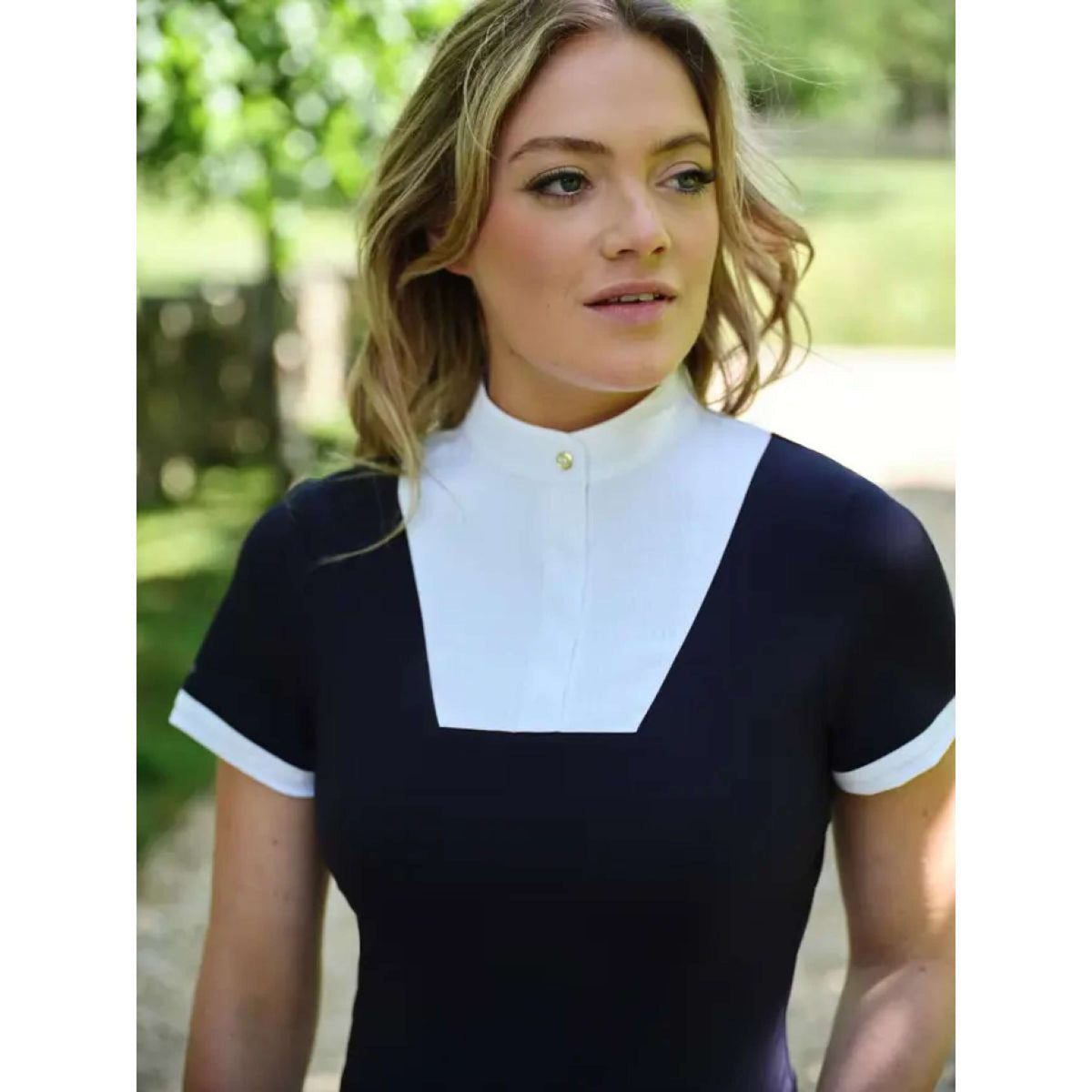 LeMieux Wedstrijdshirt Sophia Korte Mouwen Navy