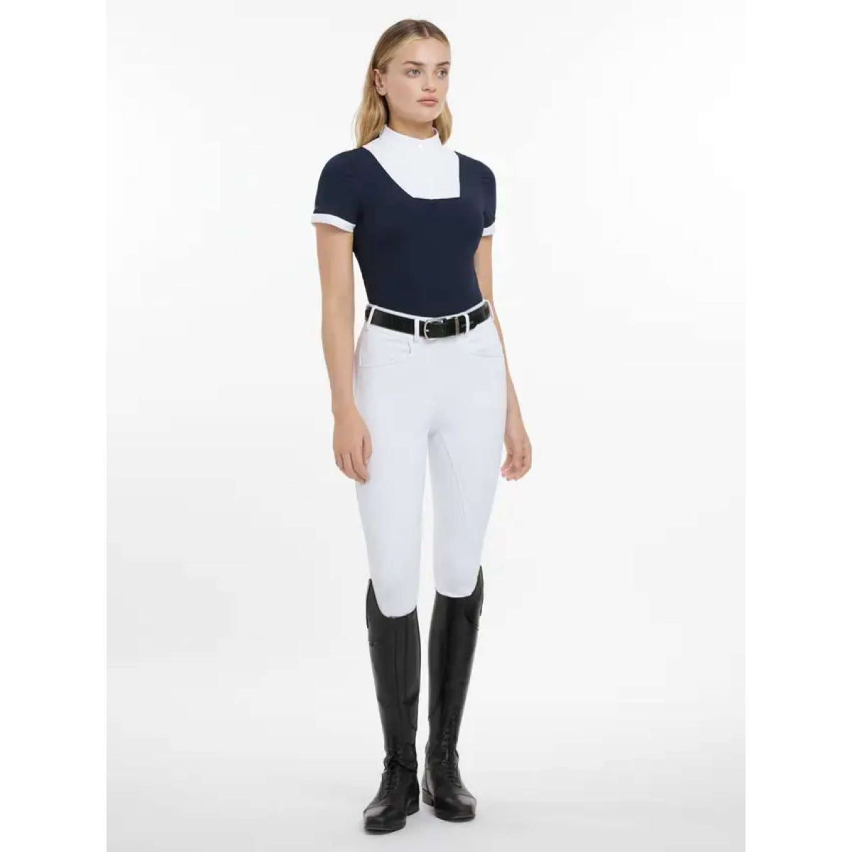 LeMieux Wedstrijdshirt Sophia Korte Mouwen Navy