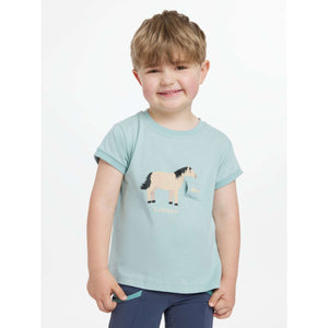 LeMieux T-Shirt Alex Tee Kinderen Aqua