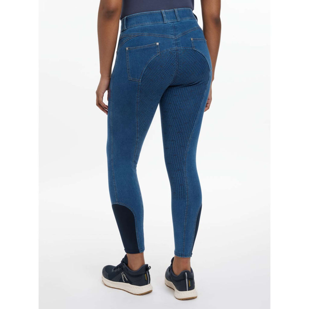LeMieux Rijbroek Dolly Denim Full Grip Denim