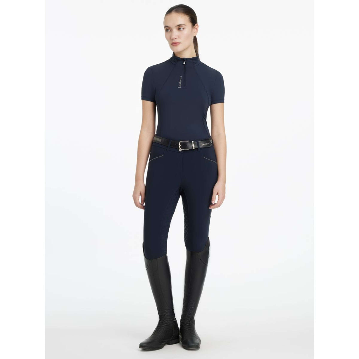 LeMieux Baselayer Classique Korte Mouwen Navy