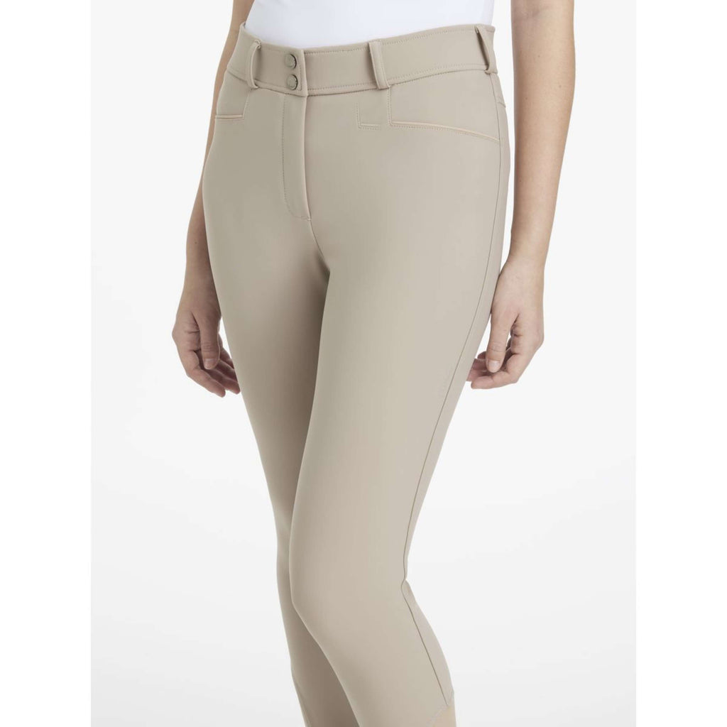 LeMieux Rijbroek Isabelle Full Grip Almond