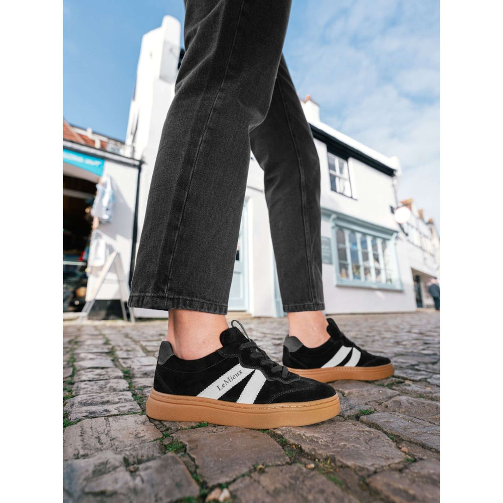 LeMieux Sneakers Stockbridge Suede Lifestyle Zwart