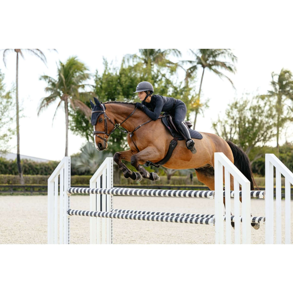 LeMieux Zadeldekje Brilliance Close Contact Square Springen Navy