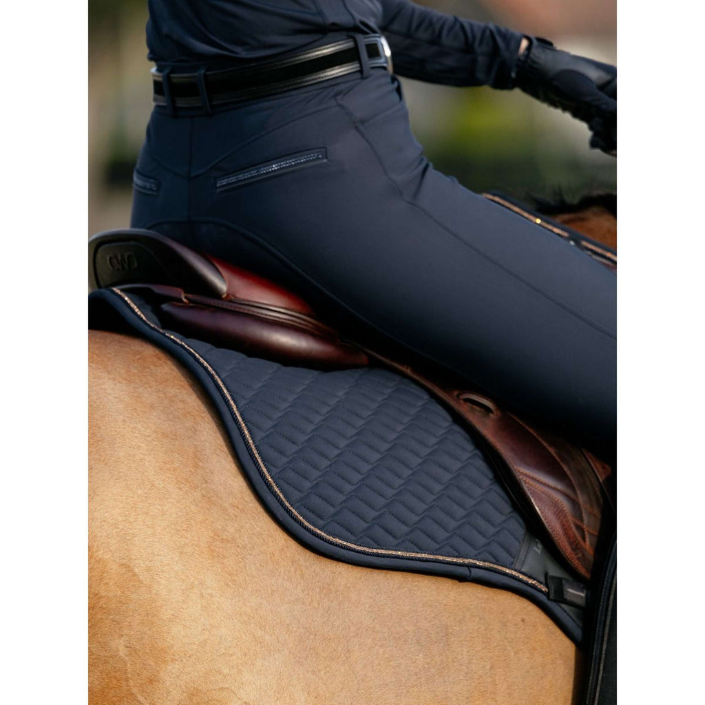 LeMieux Zadeldekje Brilliance Close Contact Square Springen Navy