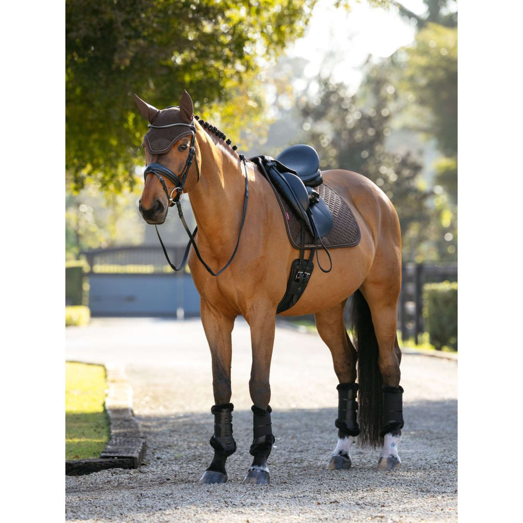 LeMieux Zadeldekje Brilliance Dressuur Espresso