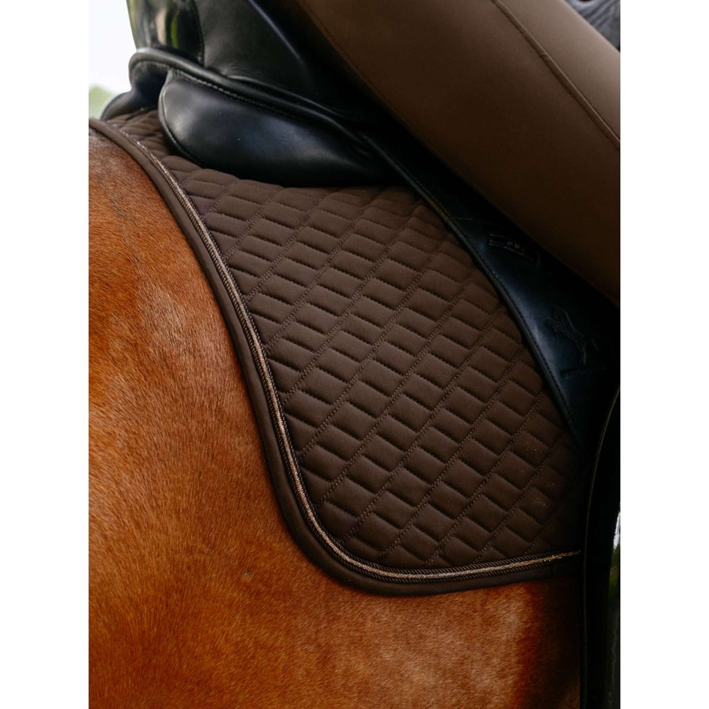 LeMieux Zadeldekje Brilliance Dressuur Espresso