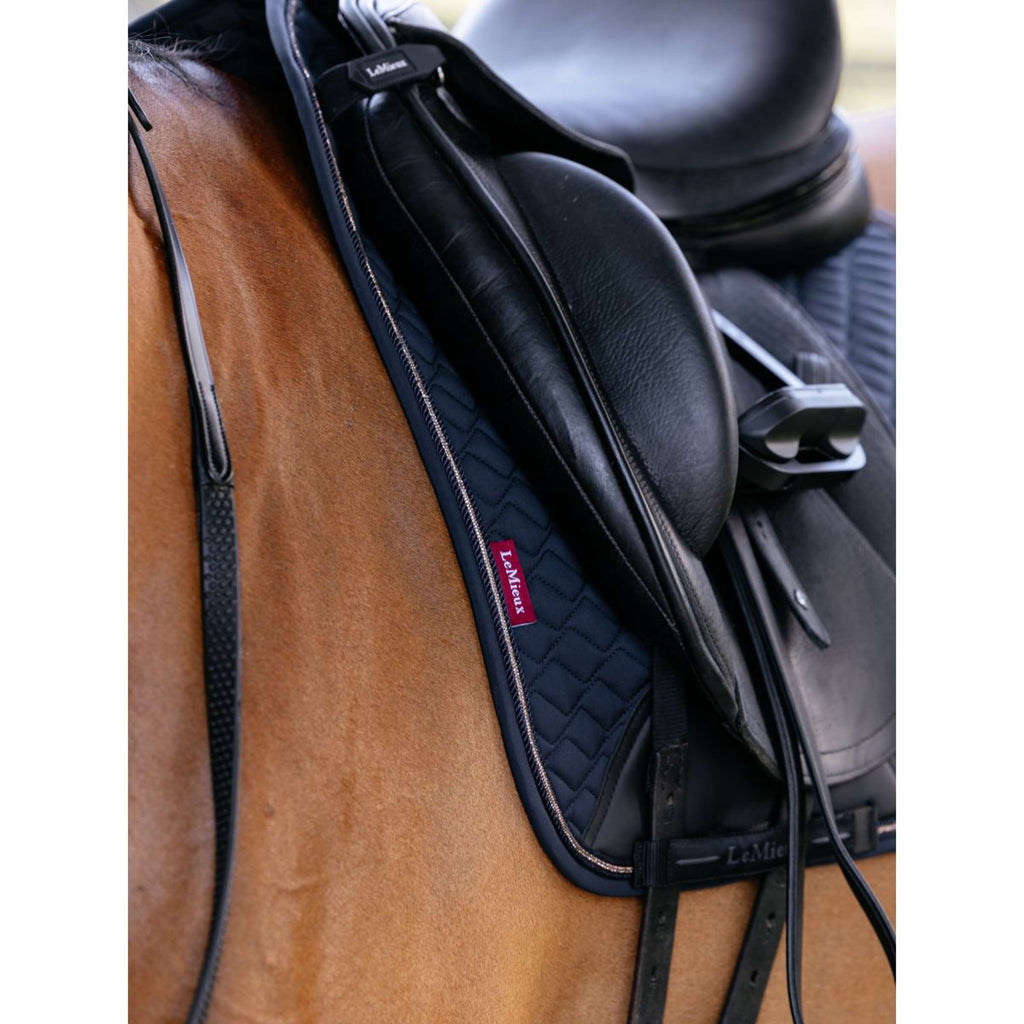 LeMieux Zadeldekje Brilliance Dressuur Navy